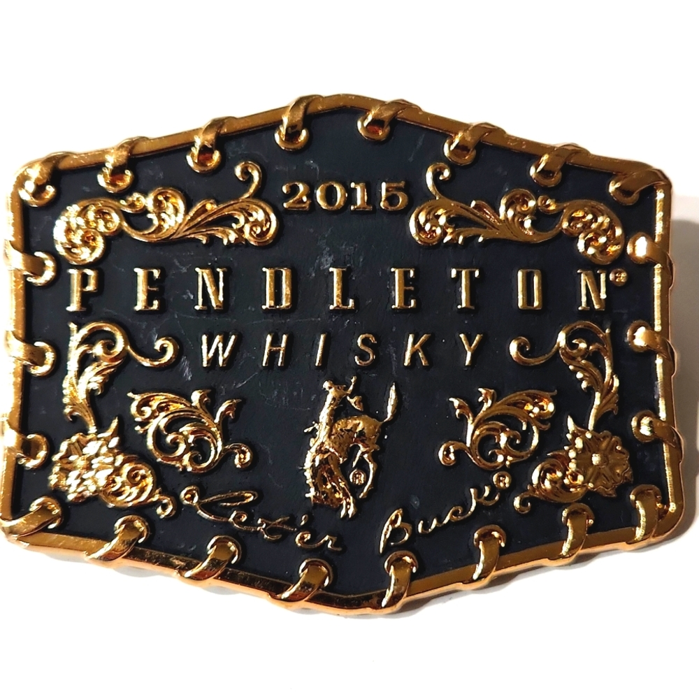 Pendleton Whisky Belt Buckle by Montana Silversmiths 2015 Unisex NEW